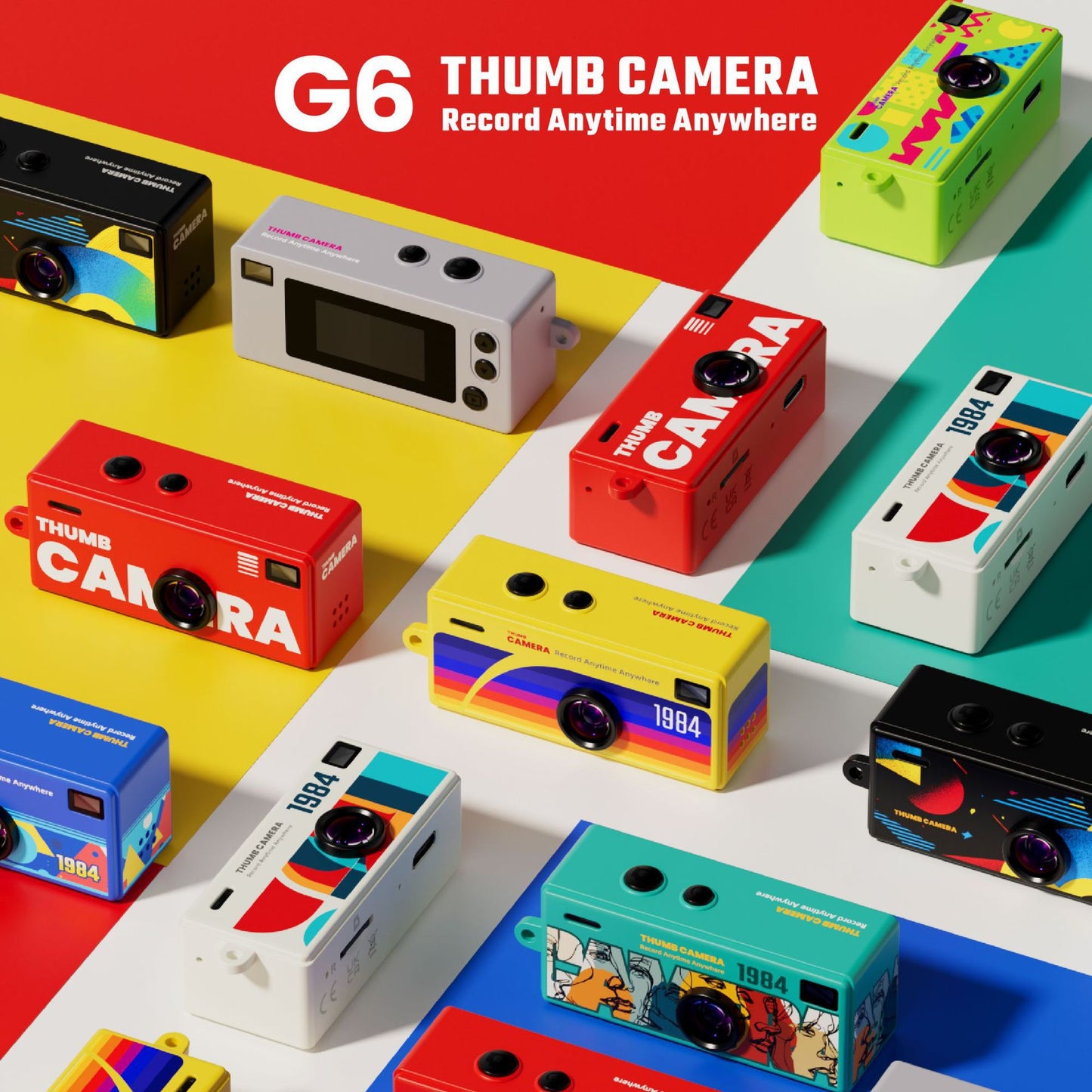 1080p HD G6 Mini Keychain Camera