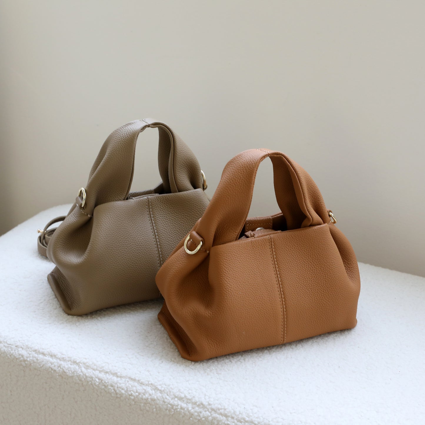 Polène Numéro Neuf Mini Handbag – Genuine Cowhide Leather