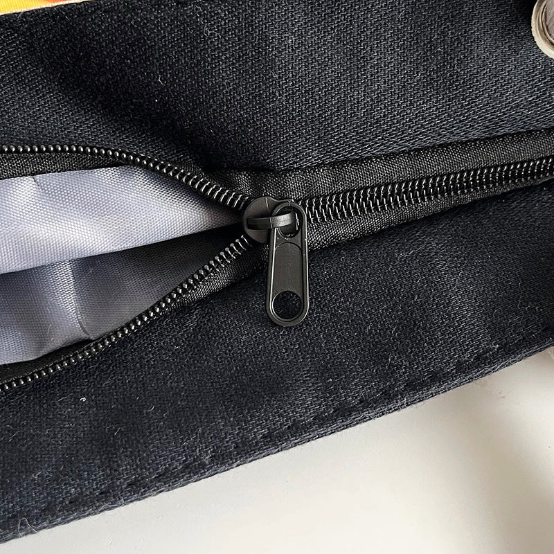 Large Capacity Canvas Graphic Tote Bag