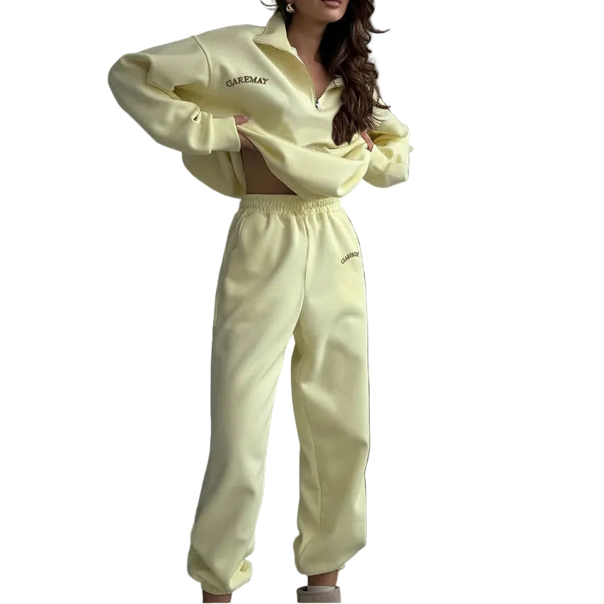 2-Piece Oversized Sweatshirt and Jogger Pants