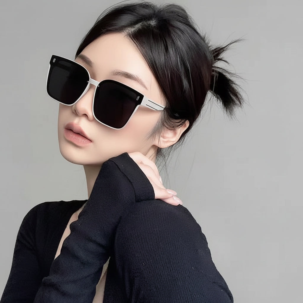 Oversized Square Sunglasses – Polarized