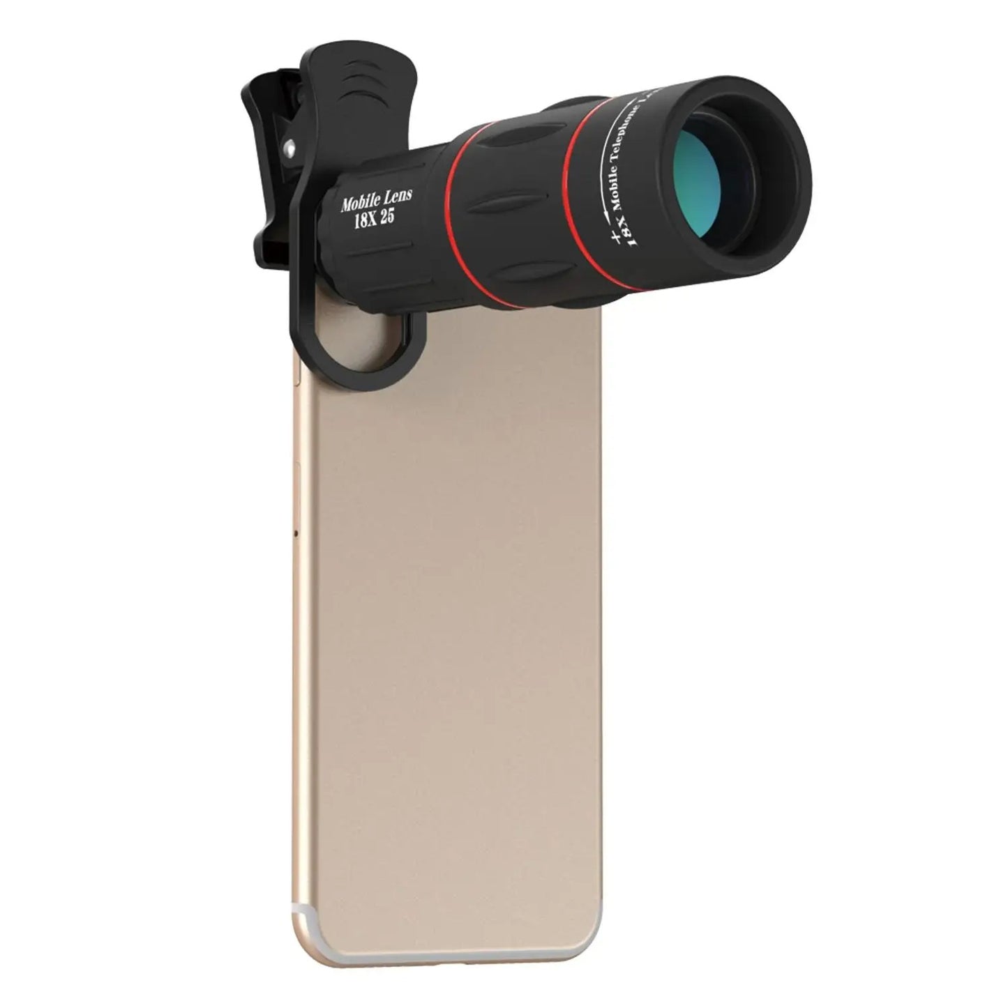 Universal 18x Optical Zoom Telephoto Lens Kit, Mobile Phone Telescope