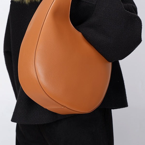 Genuine Leather Underarm Shoulder Bag