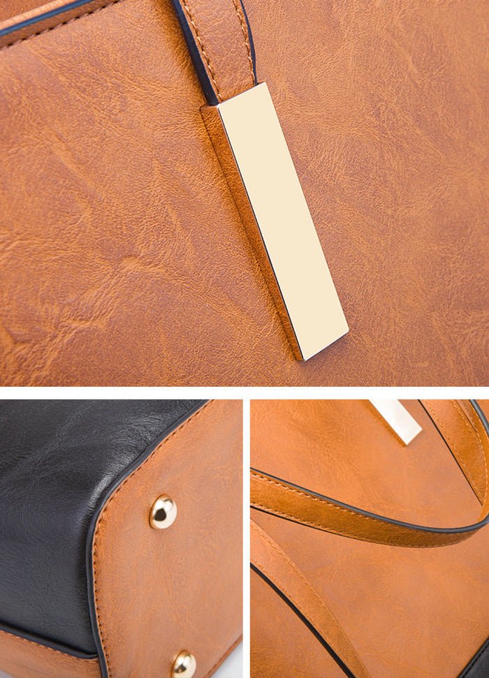 4-Piece PU Leather Handbag Set