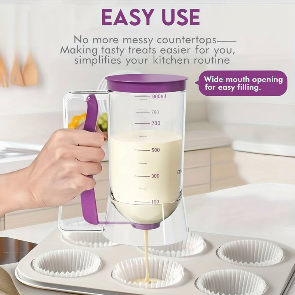 Pancake/Cupcake Batter Dispenser – 4 cups/900ml