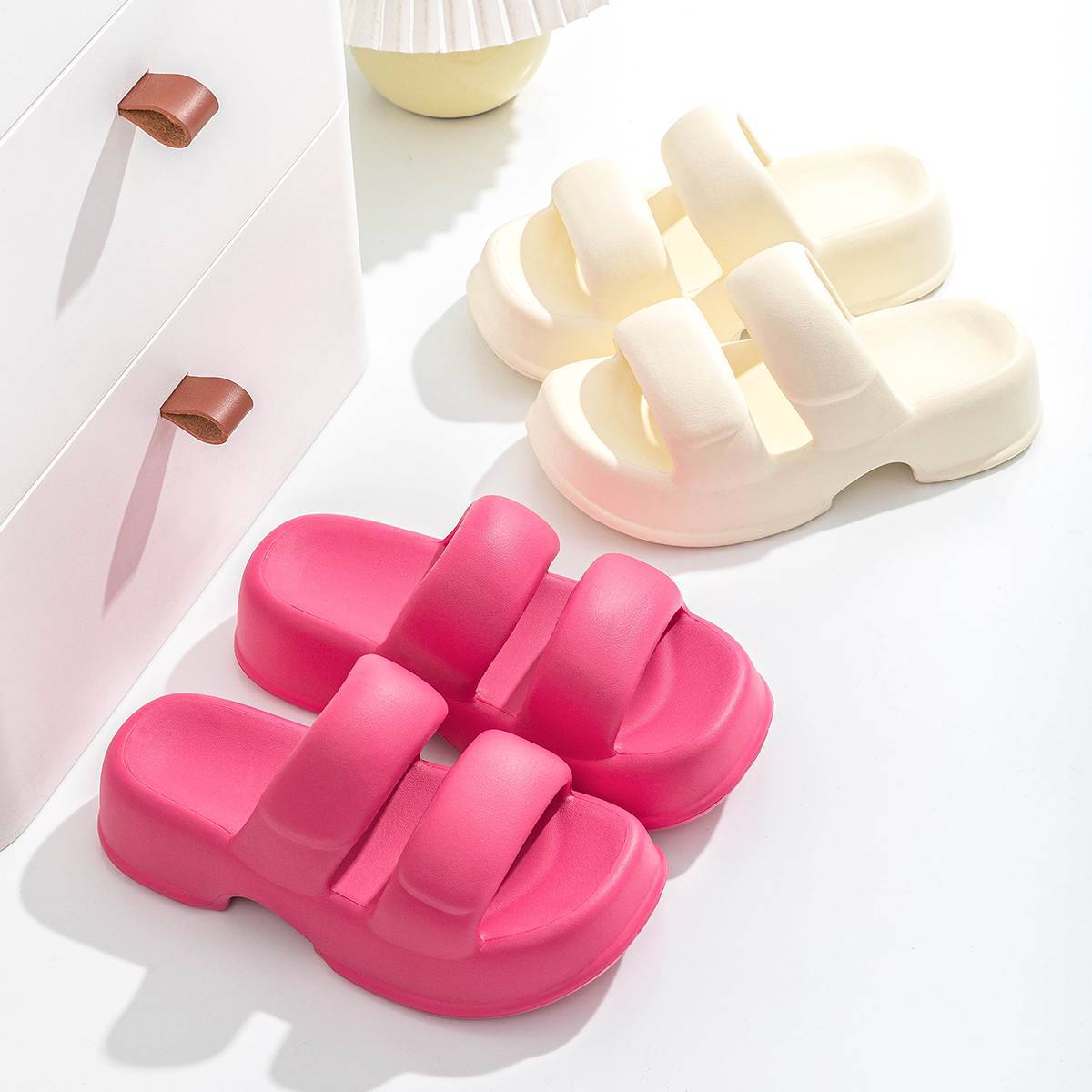 Women’s Chunky Platform Slide Sandals