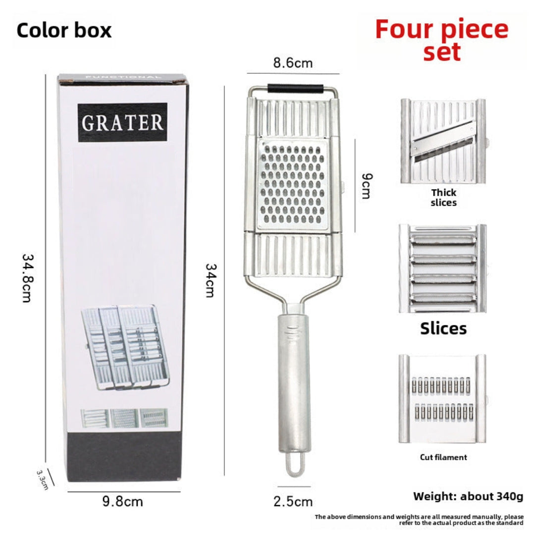 Multifunction Stainless Steel Vegetable Grater Cutter Slicer