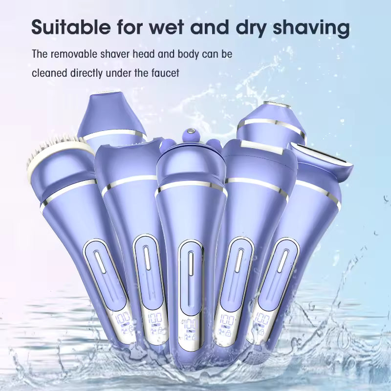 7-in-1 Waterproof USB Electric Shaver