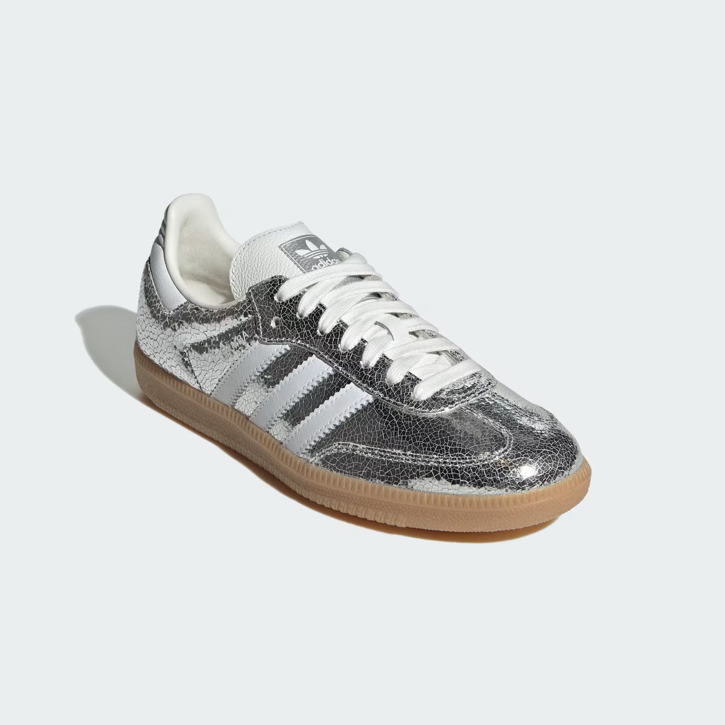 ADIDAS Women's Samba OG Sneakers – Silver/White