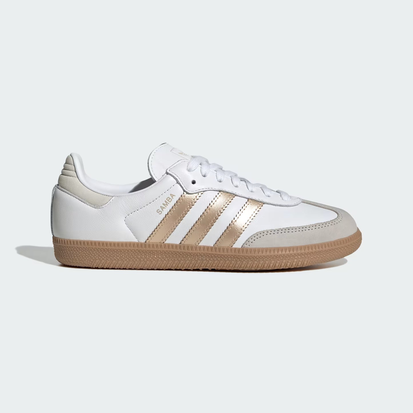 ADIDAS Women's Samba OG Sneakers – White/Gold