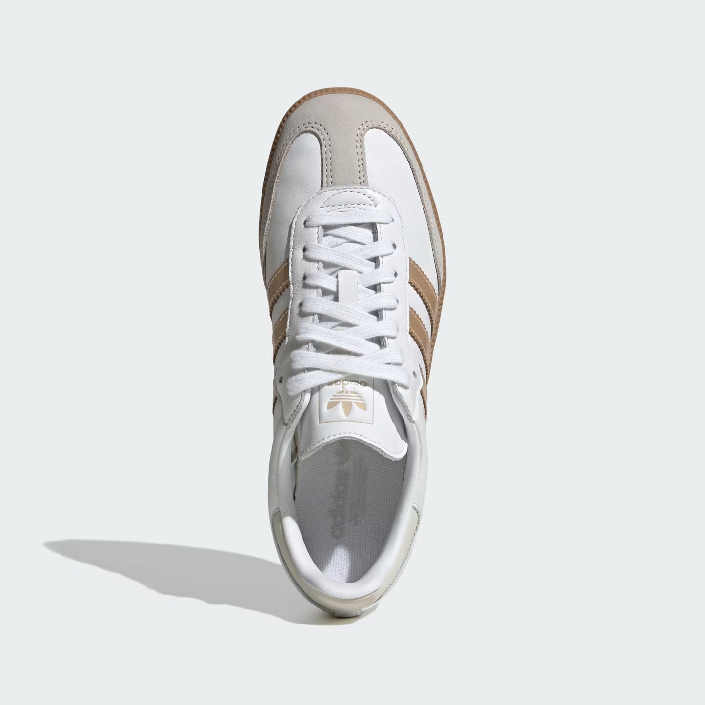 ADIDAS Women's Samba OG Sneakers – White/Gold