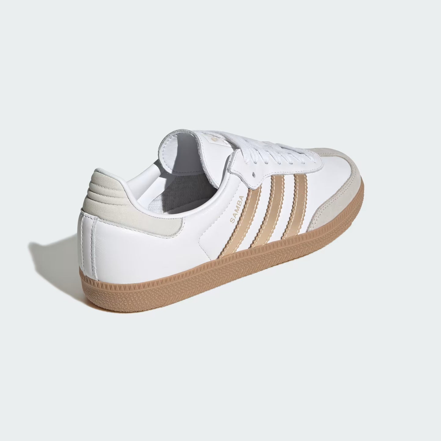 ADIDAS Women's Samba OG Sneakers – White/Gold
