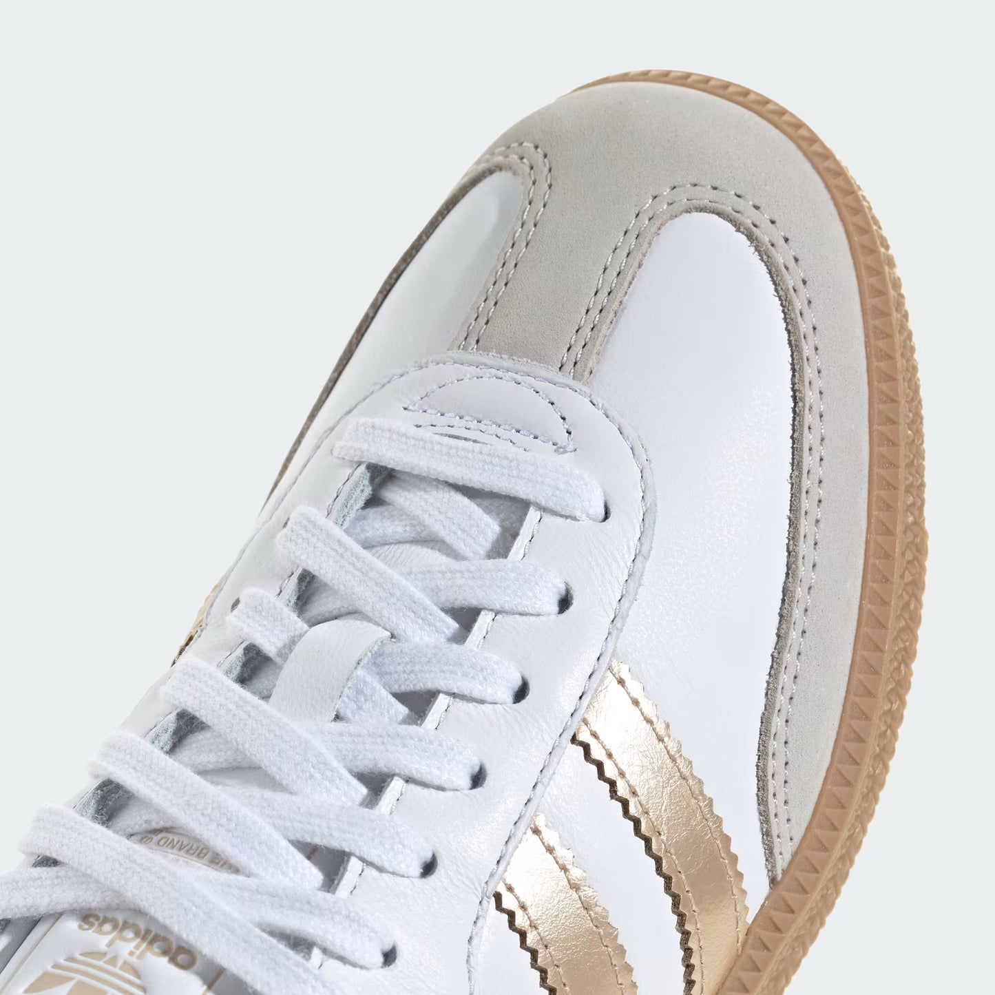 ADIDAS Women's Samba OG Sneakers – White/Gold