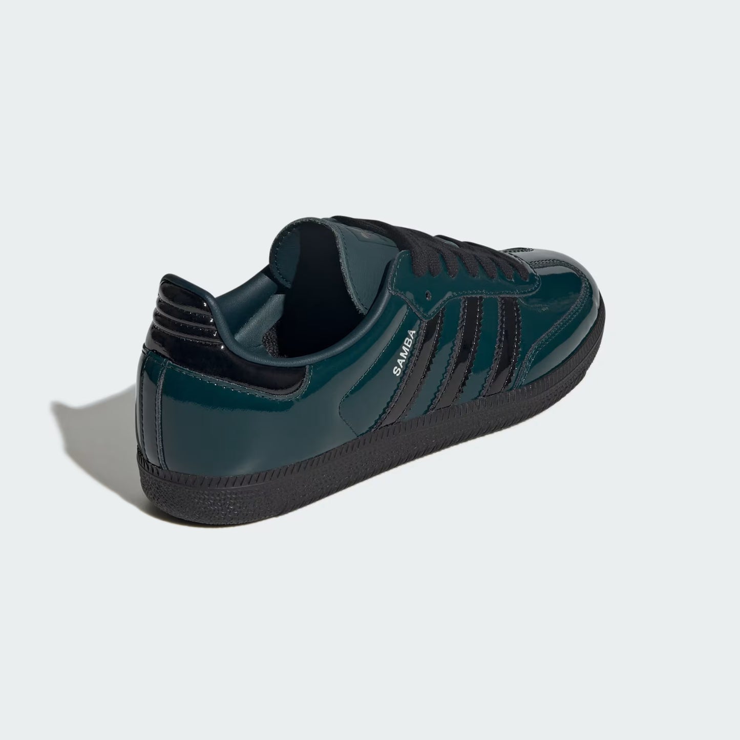 ADIDAS Women's Samba OG Sneakers – Glossy Green/Black
