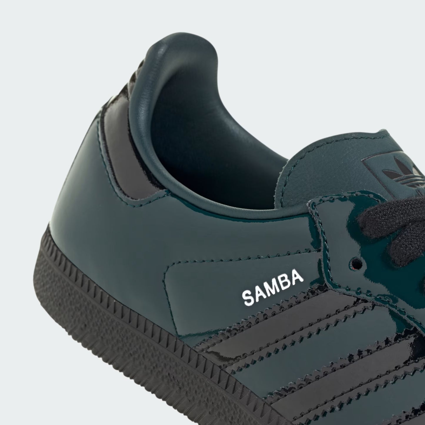 ADIDAS Women's Samba OG Sneakers – Glossy Green/Black