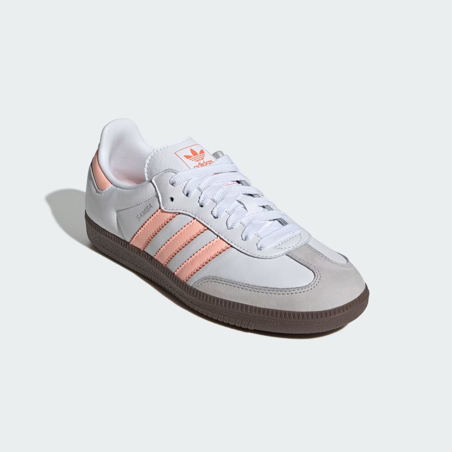 ADIDAS Women's Samba OG Sneakers – Off-White/Orange