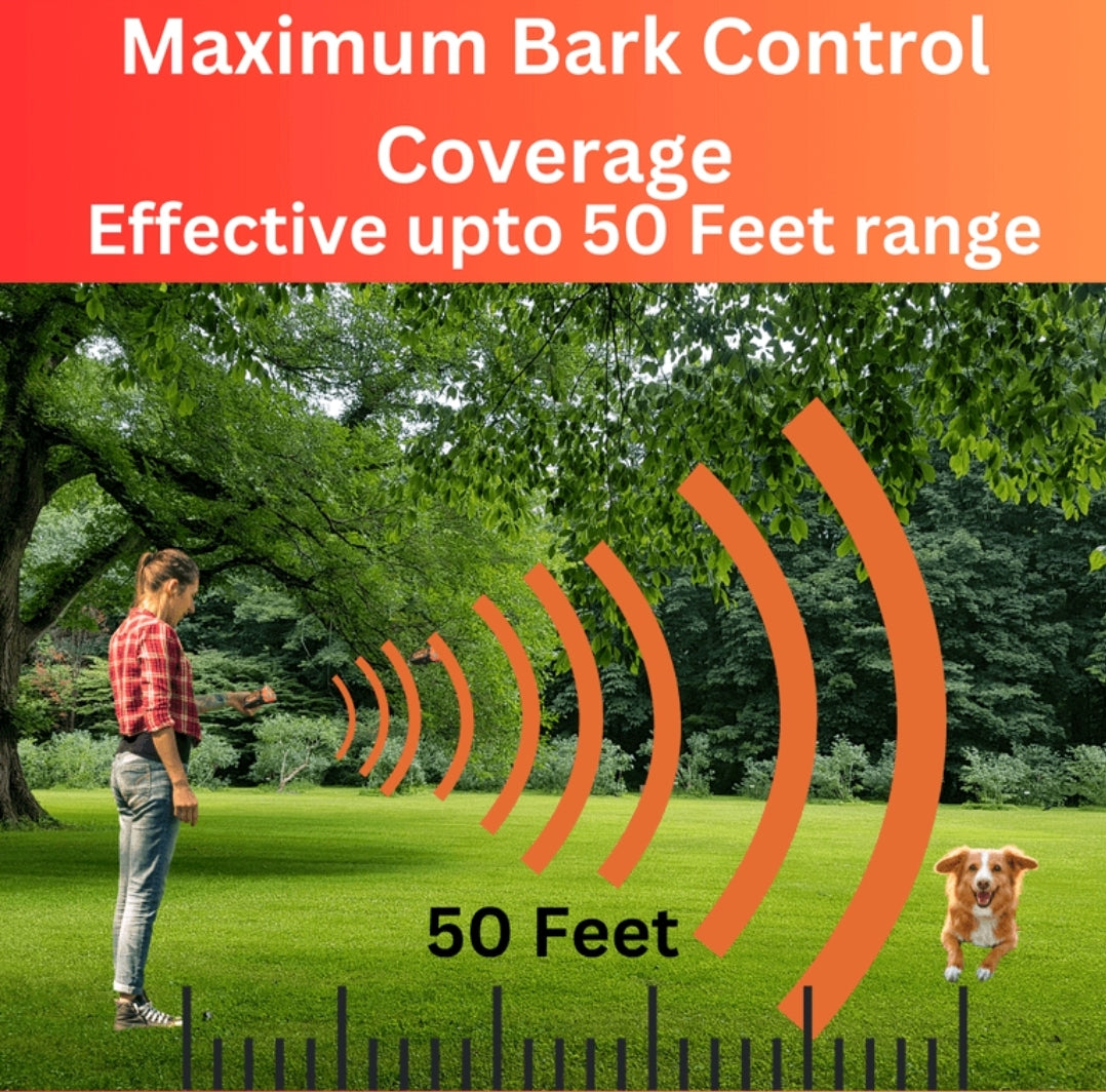 USB Ultrasonic Dog Bark Deterrent Device, Dog Behaviour Control with Flashlight