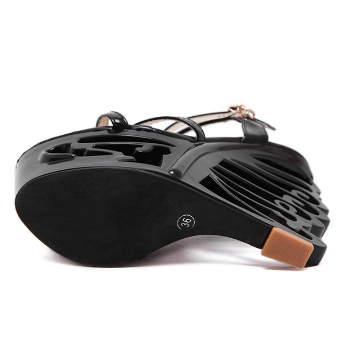 Ankle Strap Platform Wedge Sandals