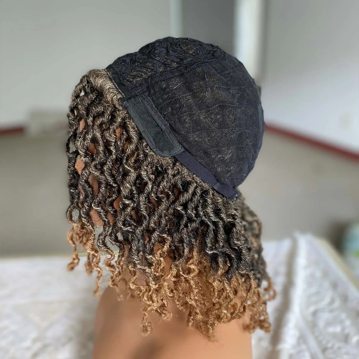 Short Butterfly Locs Crochet Wig