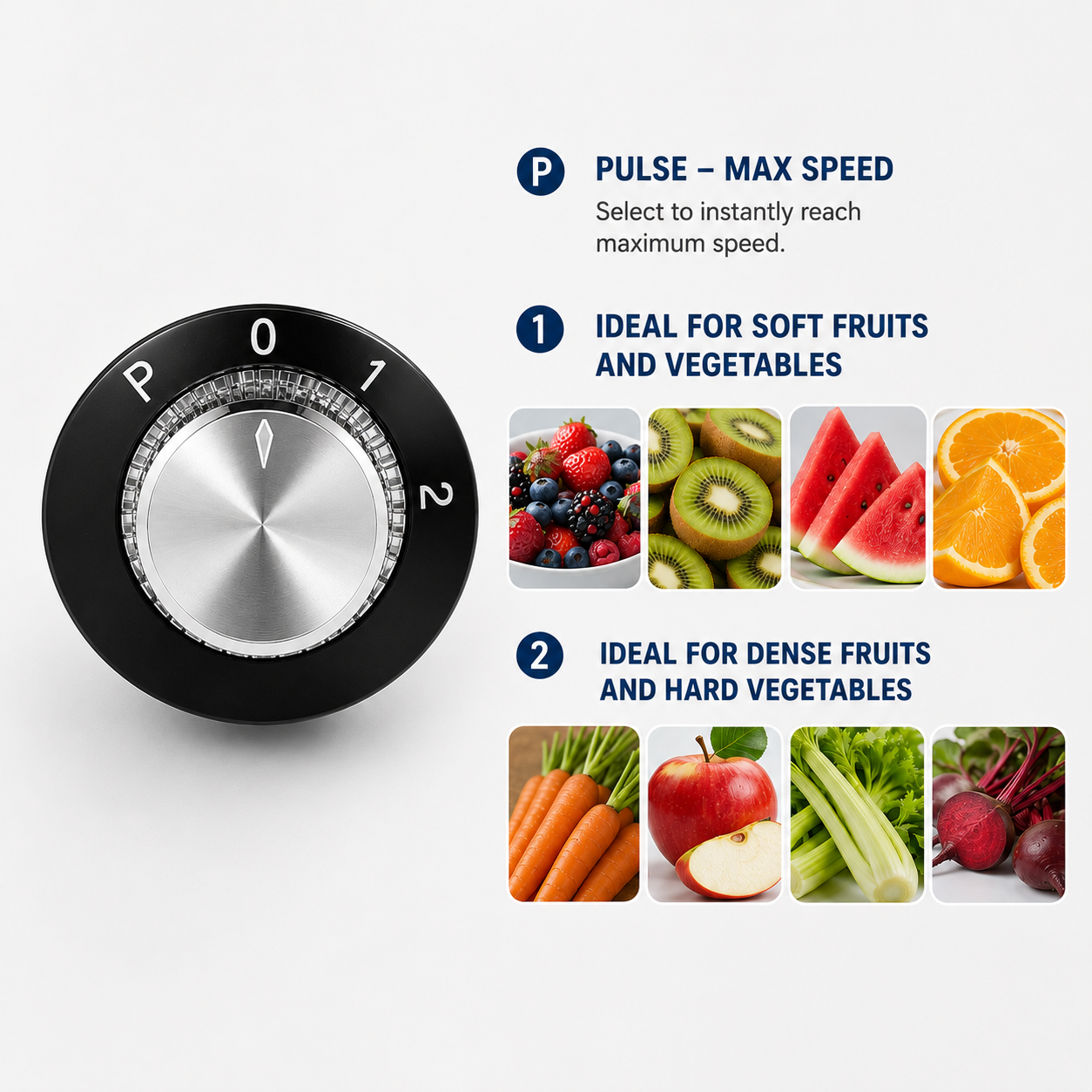 4-in-1 Multifunction Food Processor – Juicer, Blender, Grinder & Chopper
