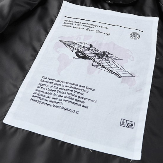 NASA Print Bomber Jacket