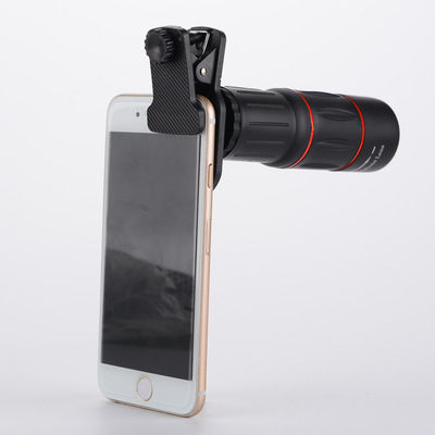 Universal 18x/125x Optical Zoom Telephoto Lens Kit, Mobile Phone Telescope