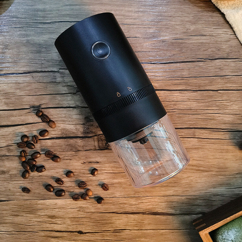 Portable Electric Coffee Bean Grinder, USB Rechargeable