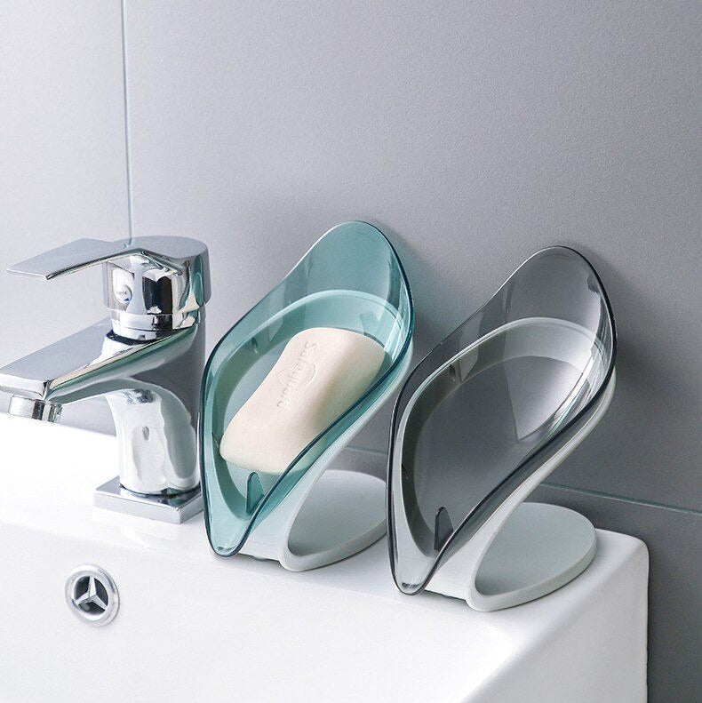Leaf-Shaped Self-Draining  Soap Holder