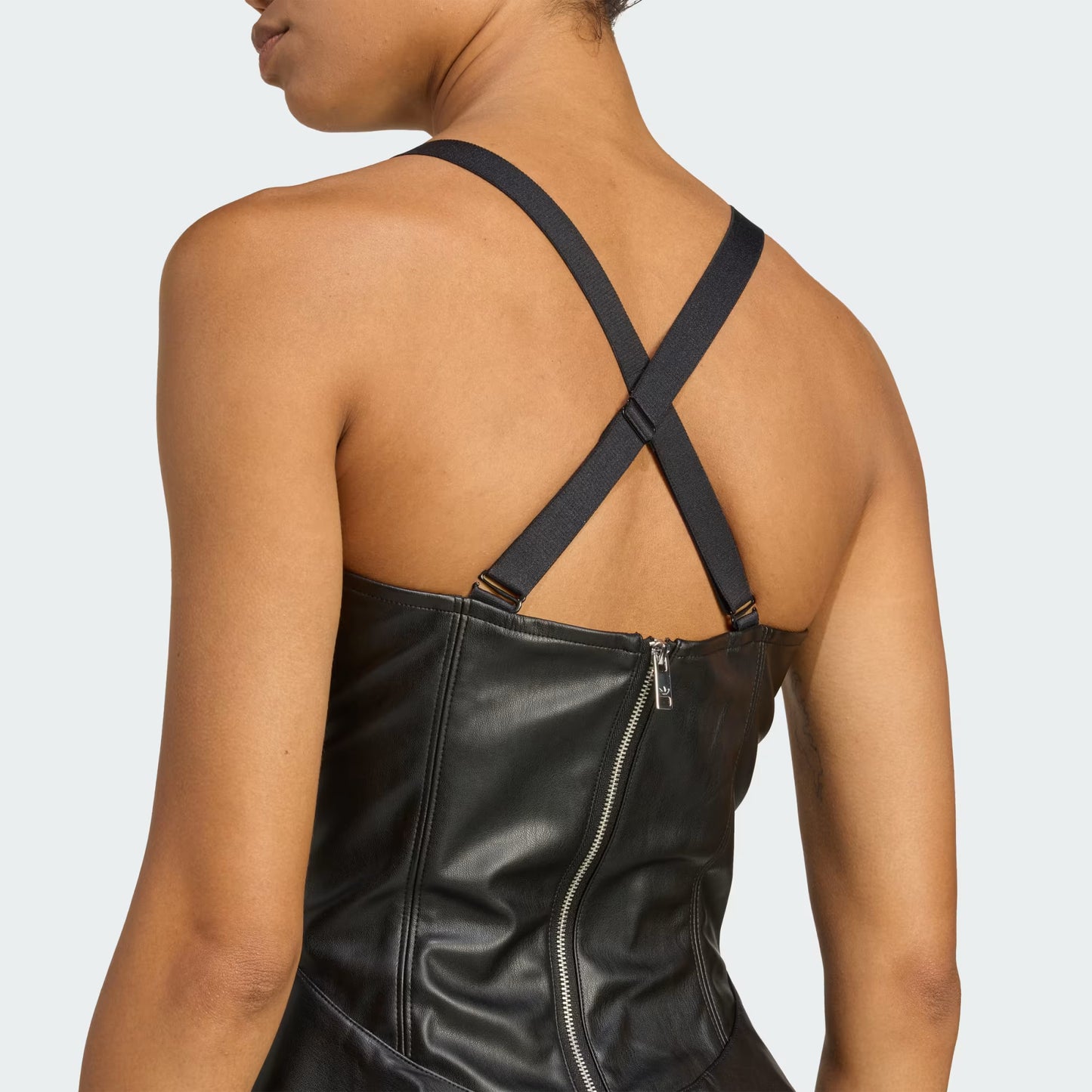 ADIDAS X JEREMY SCOTT Faux-Leather Dress