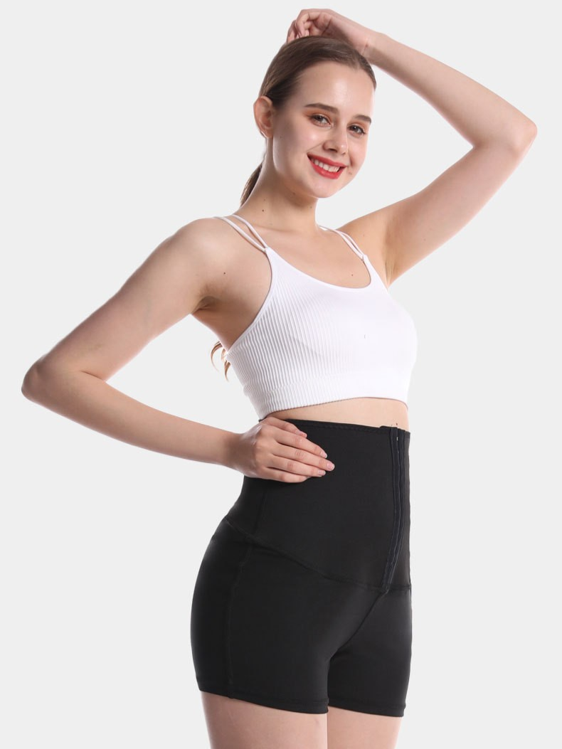High-Waisted Sauna Sweat Shorts for Fitness, Yoga, Running, Casual Wear
