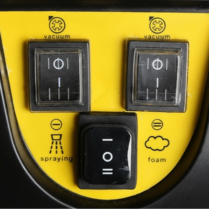 60L 3-in-1 Professional Spray, Wash & Dry Carpet Extractor, Wet and Dry Vacuum Cleaner