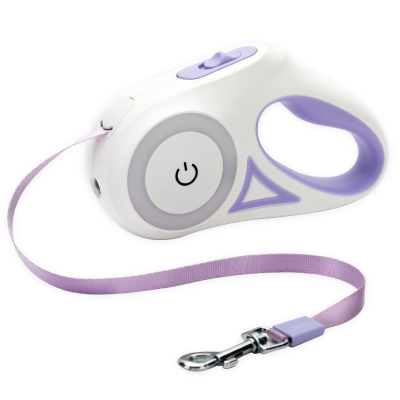 Retractable Dog Leash with Built-in LED Lights