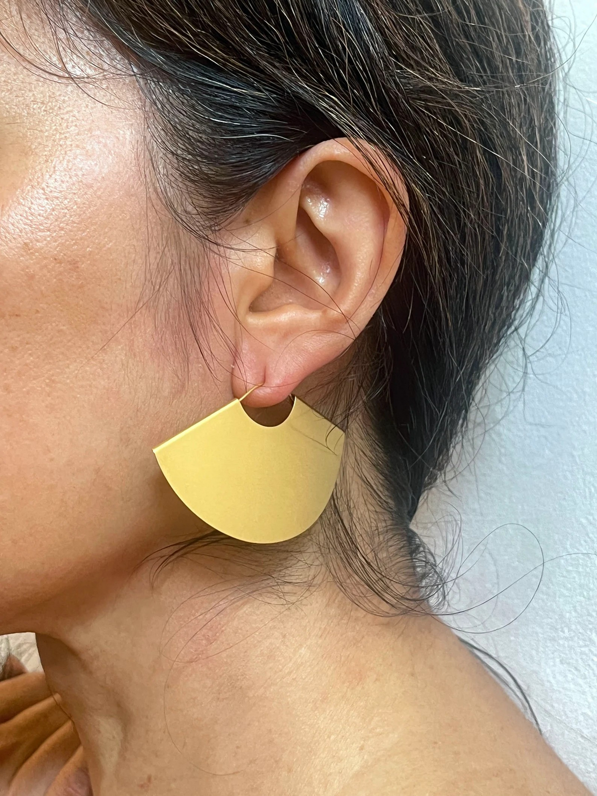 Retro Fan Earrings