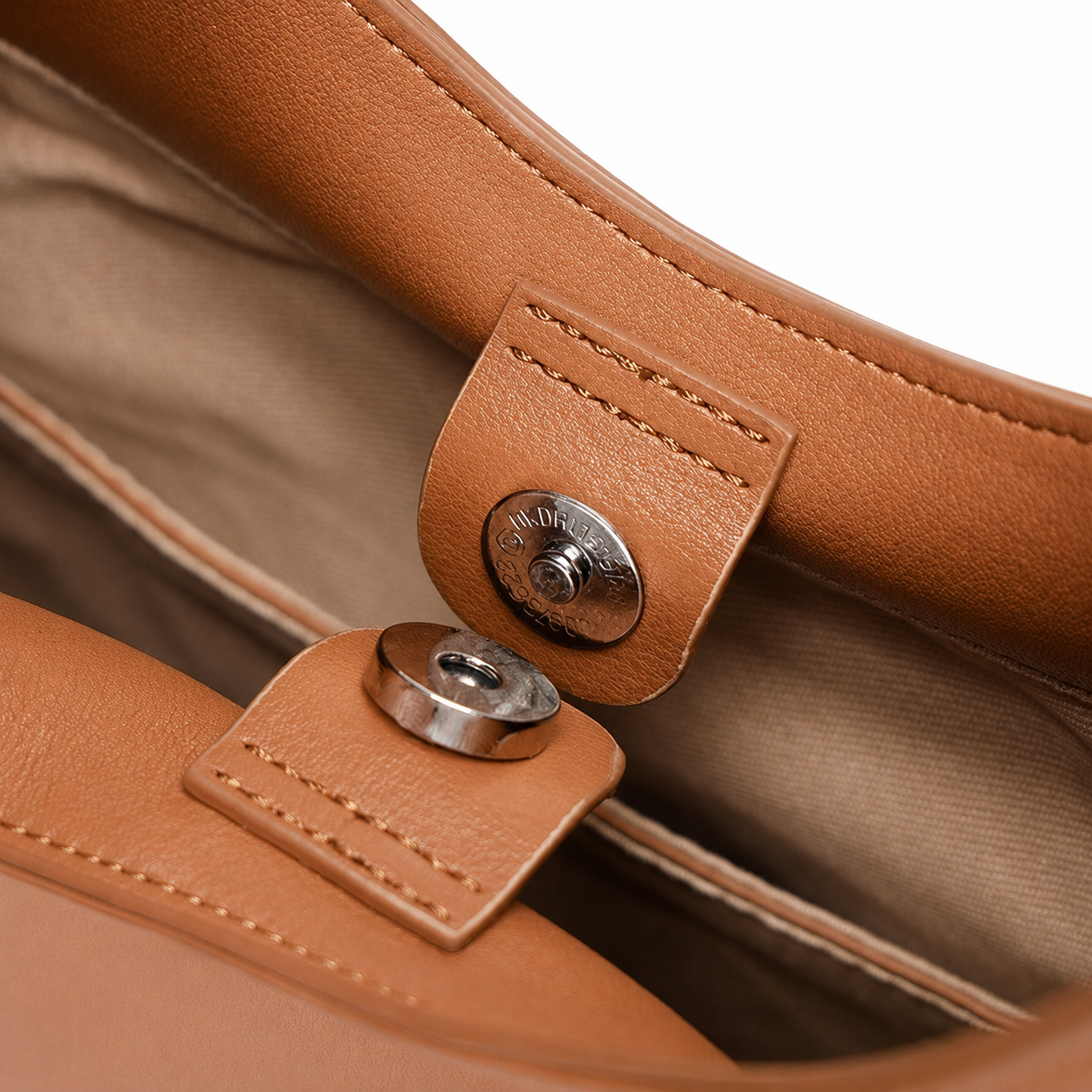 Half-Moon Hobo Shoulder Bag – Genuine Cowhide Leather