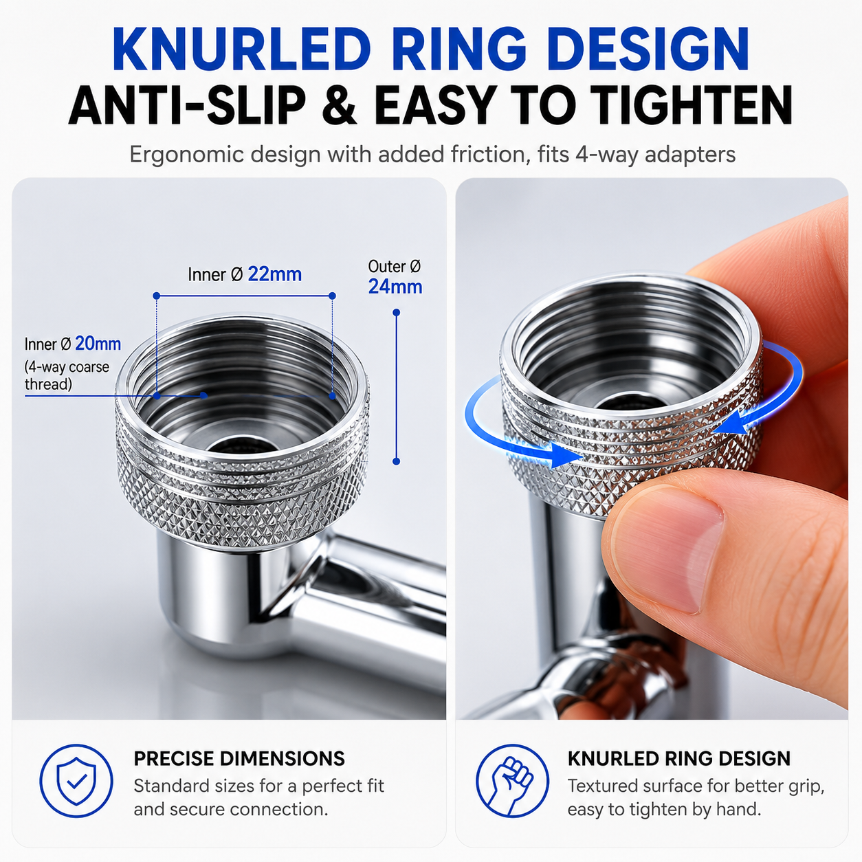 Universal 1080° Rotating Faucet Extender