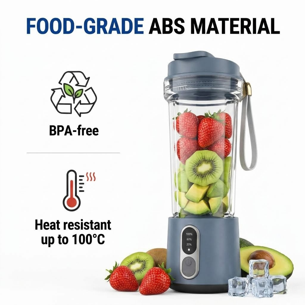 USB Rechargeable Portable Blender & Smoothie Maker – 500ml