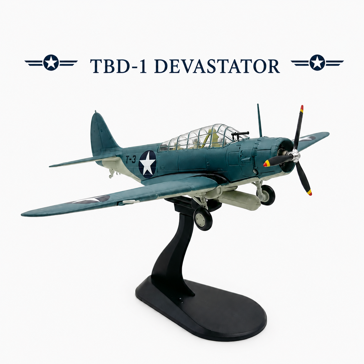 World War II Douglas SBD Dauntless / TBD Devastator Bomber – 1:72 Scale
