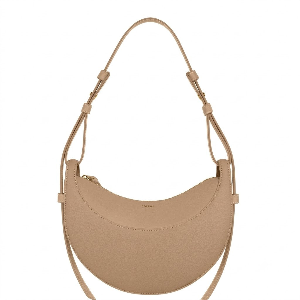 Polène Numéro Dix Shoulder Bag – Genuine Cowhide Leather
