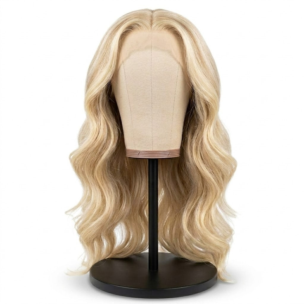 13x4 Lace Front Real Human Hair Body Wave Wig – 14-inch/35.5cm