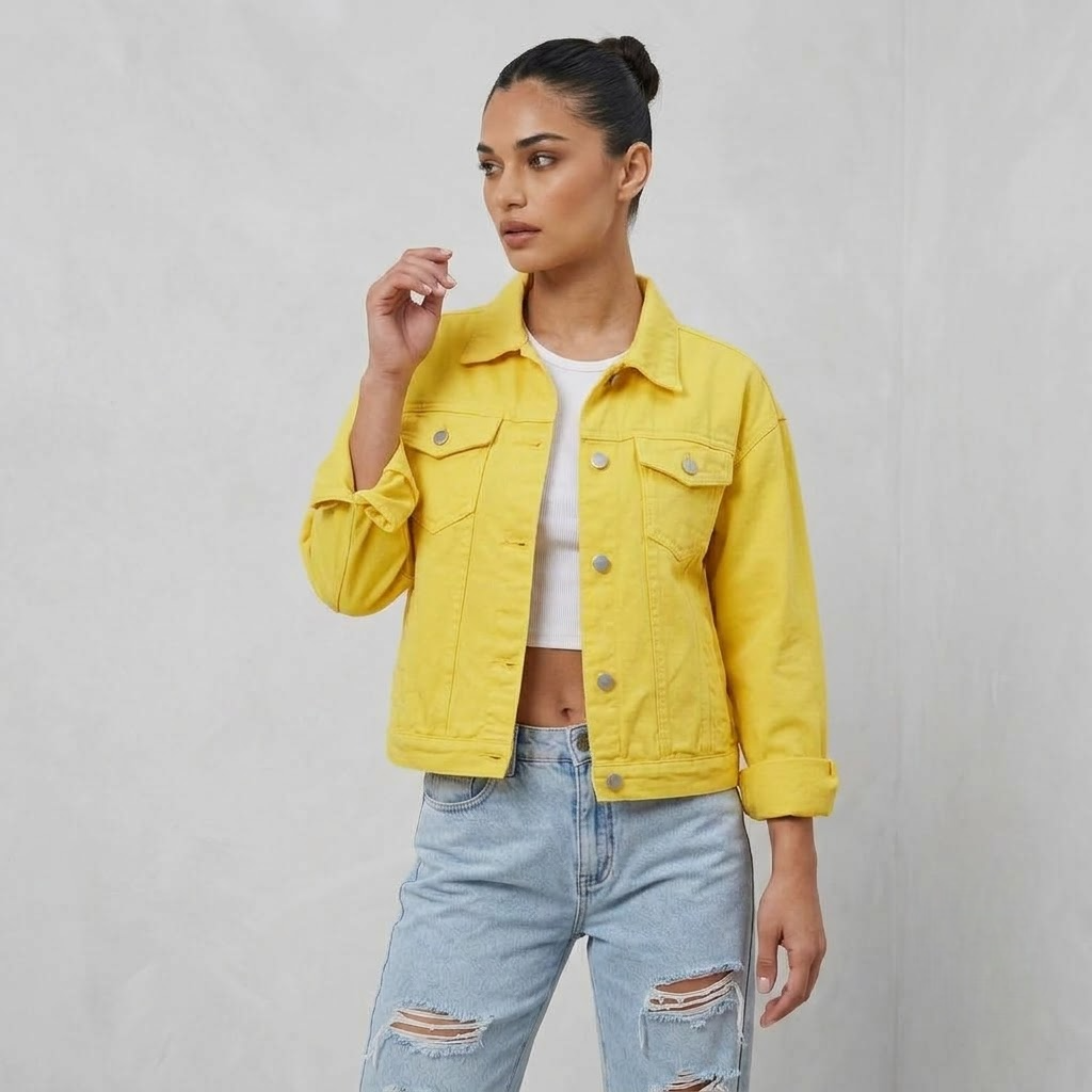Women's Boxy Denim Jacket