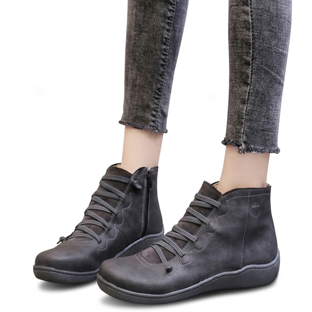 Women's Leopard Ankle Boots