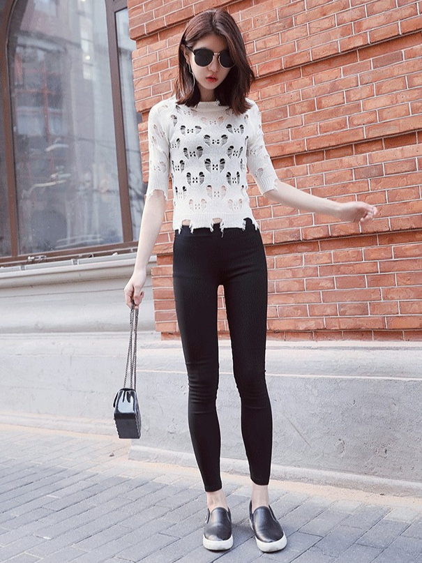 Women's High Stretch Denim Leggings