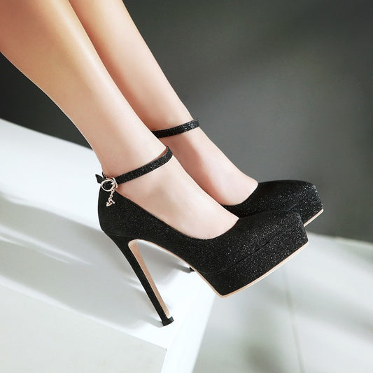 Fashion Classy Stiletto Platform Heels