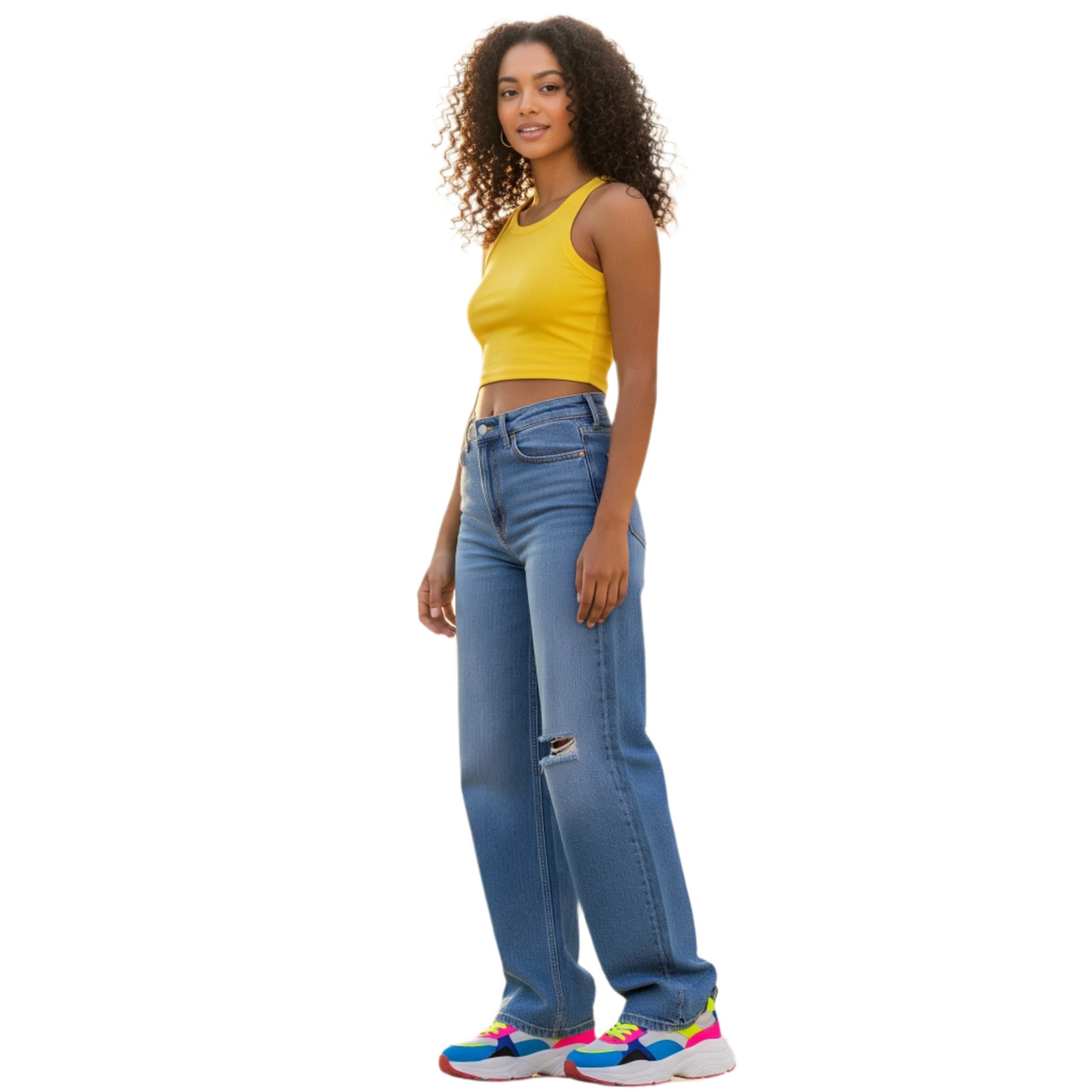 Lightweight Breathable Chunky Platform Sneakers