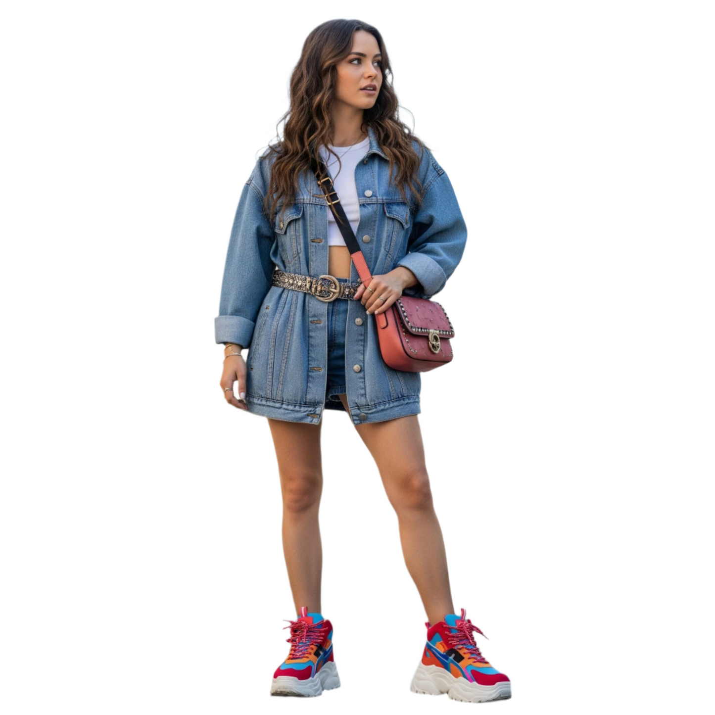 Lightweight Breathable Chunky Platform Sneakers