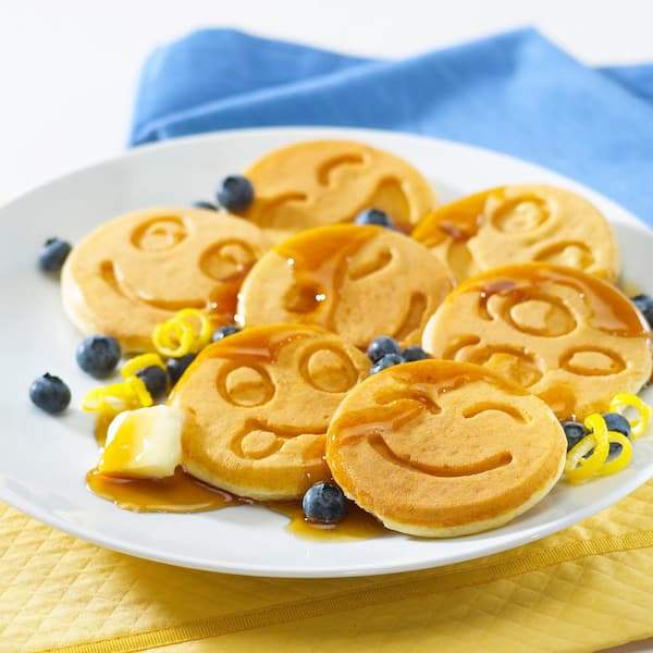 MegaChef Smiley Face Pancake Maker – 27cm/10.5-inch