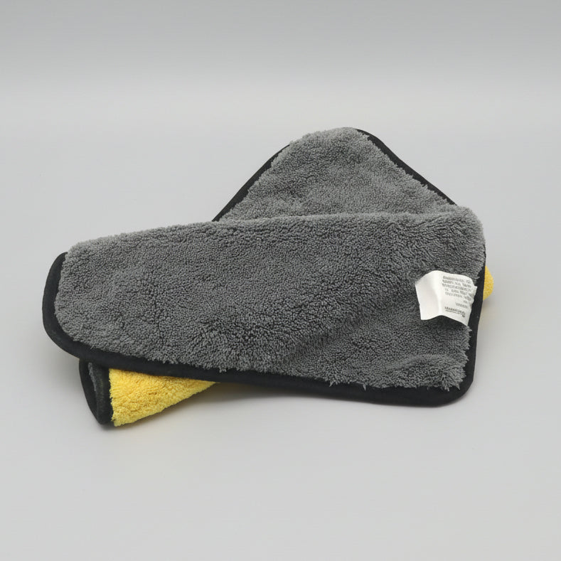 Double-Sided Microfiber Car Cleaning Towel