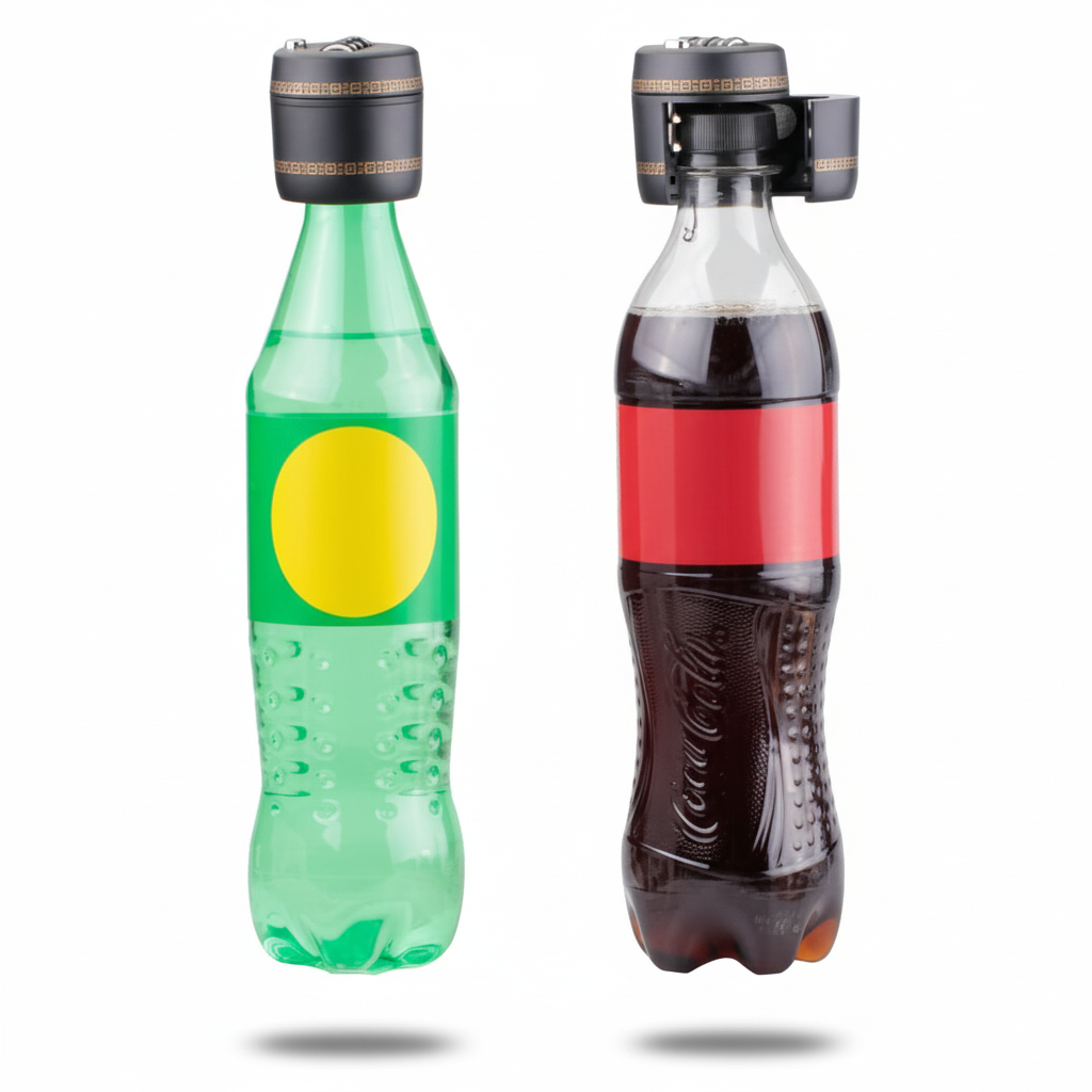 2-in-1 Wine Bottle Combination Lock and Stopper