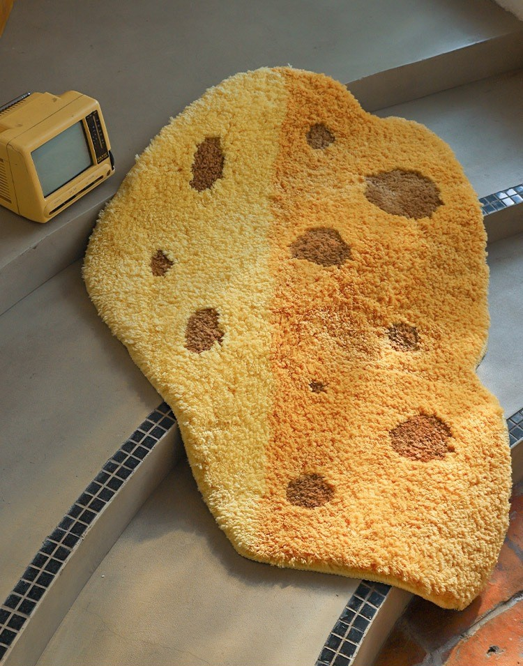 Cheese Tufted Area Rug