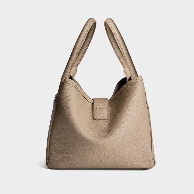 Genuine Cowhide Leather Convertible Shoulder Bag